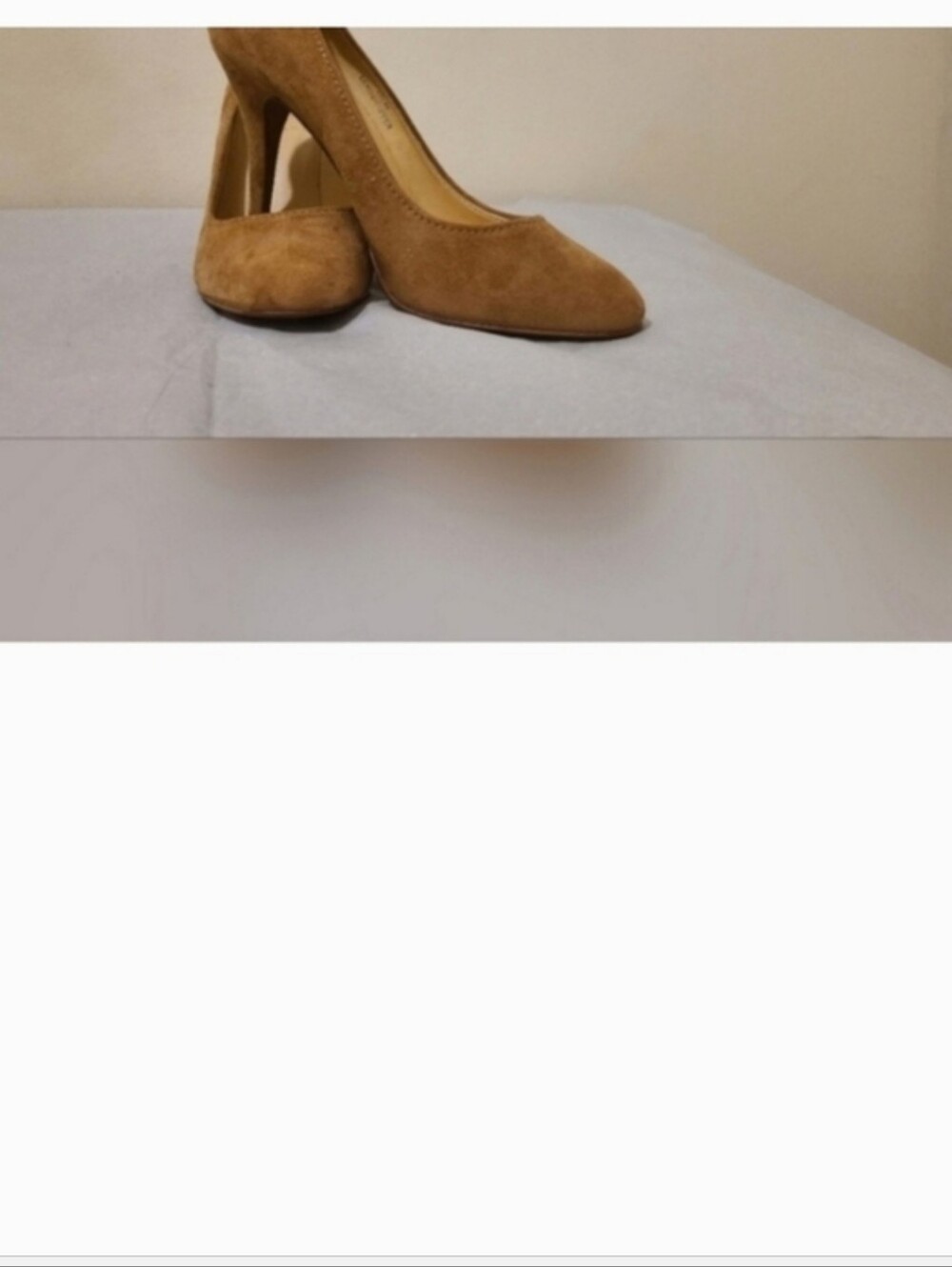 Classic Women's Suede High Heel Pump in Brown - Picture 9 of 12
